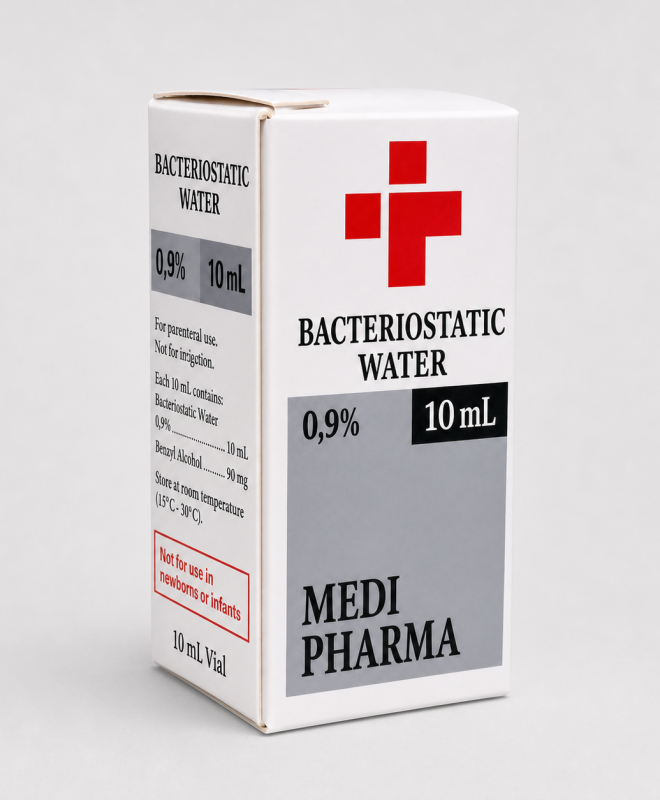 BACTERIOSTATIC WATER 0,9%